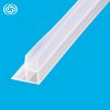 Angle sealing silicone rubber extrusion profile