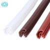 Extruded silicone rubber strip seals for wooden door