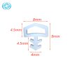 Extruded silicone rubber strip seals for wooden door - Image 2
