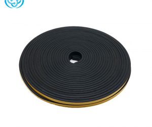 Self-adhesive EPDM sponge rubber seal strip with stable quality