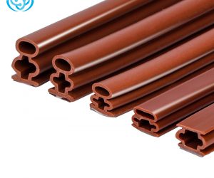 Self adhesive rubber seal strip for window and door