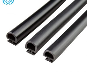 Aluminum window and door rubber profile in D shape