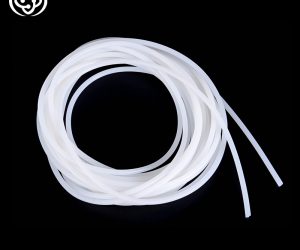 High temperature resistant elastic transparent silicone cord