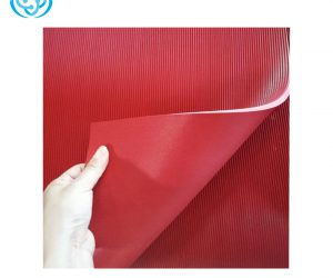 Colorful ribbed anti slip rubber mat roll with dependable performance