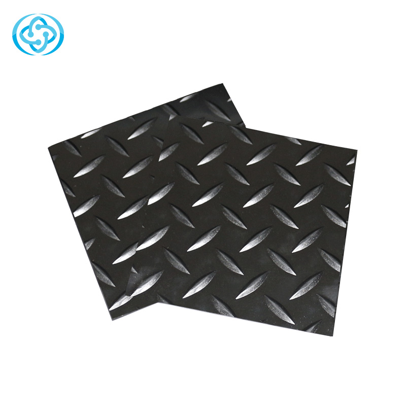 Hard wearing willow anti slip rubber sheet with stable quality