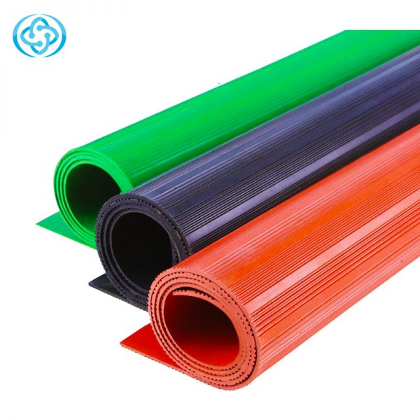 Safety ribbed electrical insulation rubber sheet – Qingdao Yotile ...