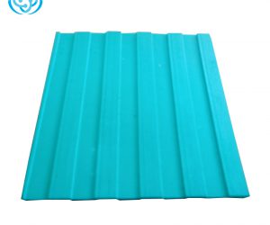 High quality wide ribbed non slip rubber sheet easy to use