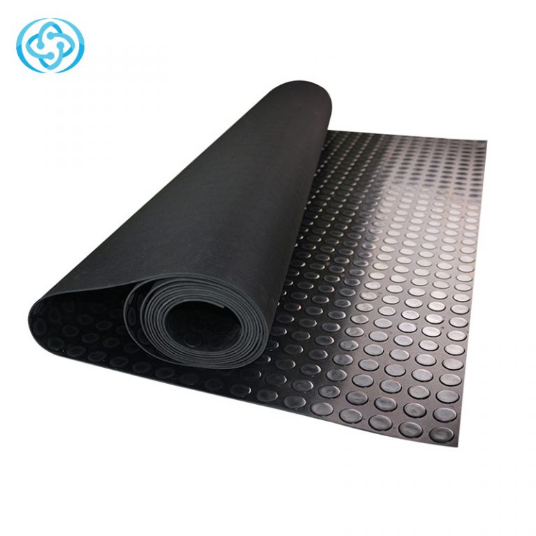 Anti Slip Fine Rib Rubber Mat Roll For Workbench And Walkways – Qingdao ...