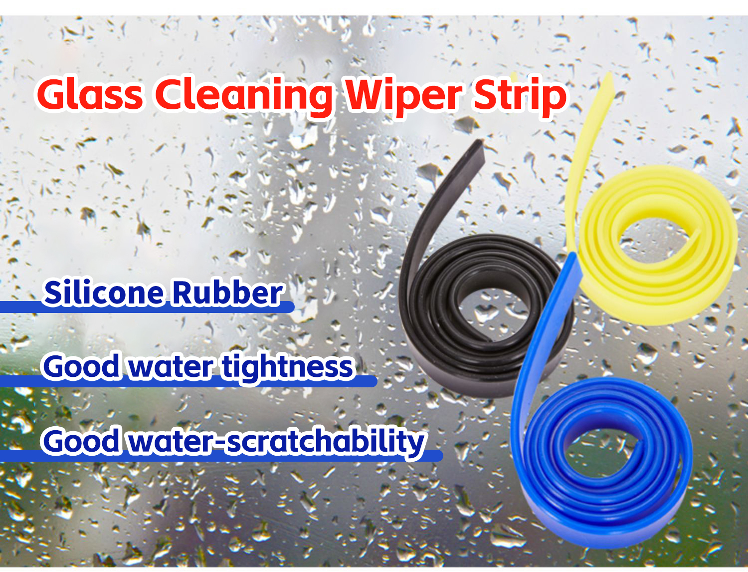 Glass Cleaning Wiper Strips: Innovative And Efficient Solutions Designed To Ensure Crystal-clear Visibility On Various Glass Surfaces